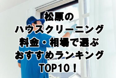 松原　ハウスクリーニング　おすすめ　ランキング TOP10！